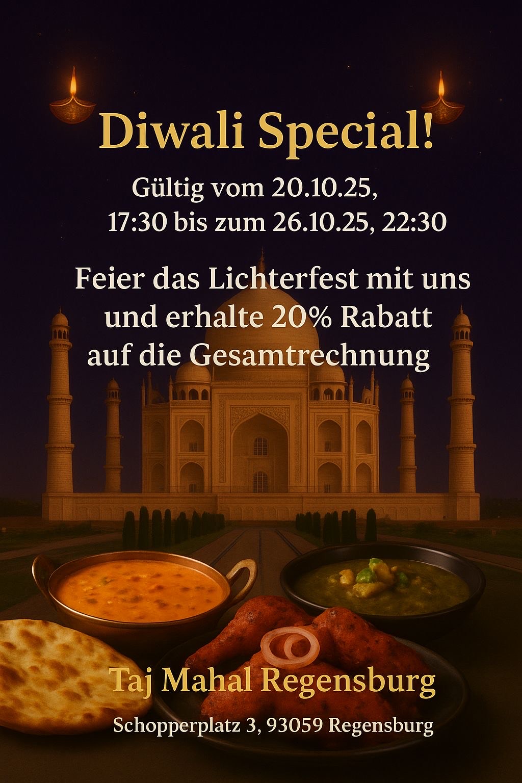 Diwali Special – Taj Mahal Regensburg